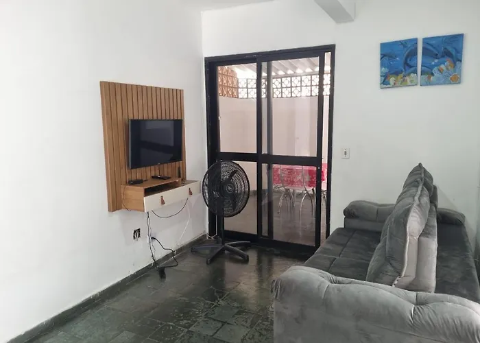 Apartamento Biarritz C/ Wi-Fi Guarujá